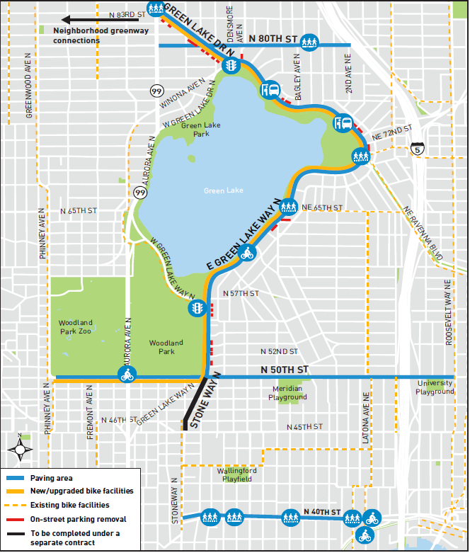 Green Lake and Wallingford Paving & MultiModal Improvements